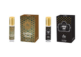 DNA Lifestyle Arabian times+ Ambre Oud - DUBAI SERIES - 6ml Roll-on Pure Perfume - Pack of 2 Floral Attar  (Oud (agarwood))